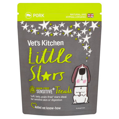 Vets Kitchen Little Star Sensitive Dog Treat with Pork