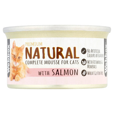 Webbox Naturals Salmon Mousse for Cat