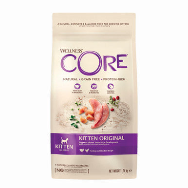 Wellness Core Grain free Kitten Dry Food Turkey with Salmon