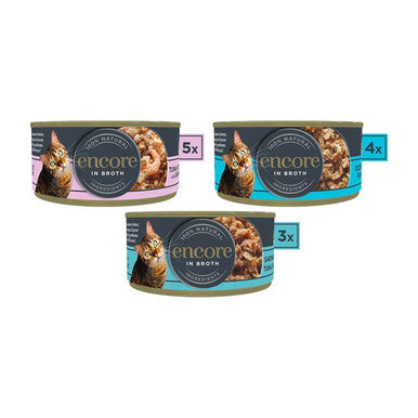Encore Adult Wet Cat Food Fish Selection in Jelly