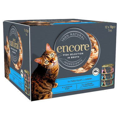 Encore Adult Wet Cat Food Fish Selection in Jelly