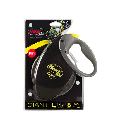Flexi Giant Dog Leads Tape in Yellow