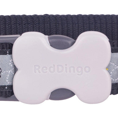 Red Dingo Bumble Bee Dog Collar in Black