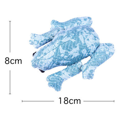 Resploot Recycled Poison Dart Frog Dog Toy