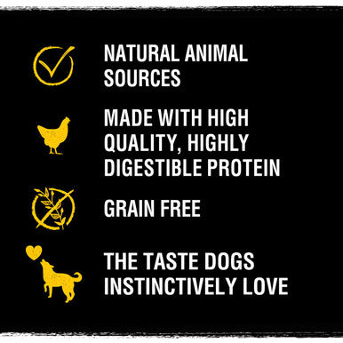 Crave Grain free Protein Wraps Dog Treats Chicken