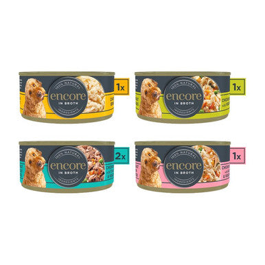 Encore Adult Wet Dog Food Chicken Selection in Broth