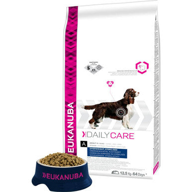 Eukanuba Daily Care Adult Overweight Dry Dog Food Chicken