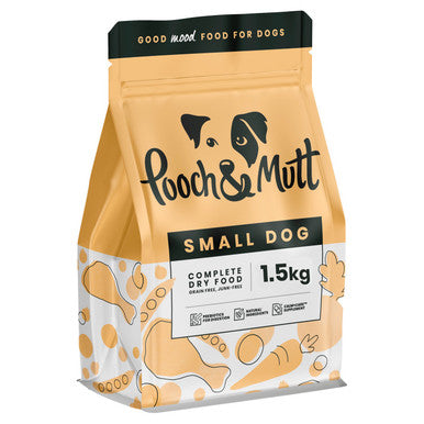 Pooch Mutt Complete Grain free Small Dry Dog Food Chicken