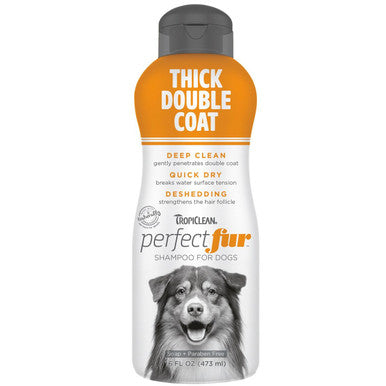 Tropiclean PerfectFur Thick Double Coat Shampoo for Dogs