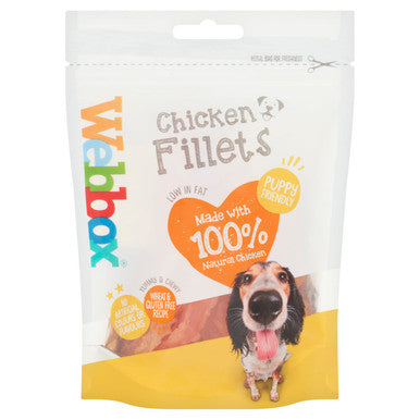 Webbox Fillets Dog Treats Chicken